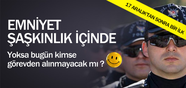 BUG�N EMN�YET�TE B�R �LK GER�EKLE�T� !
