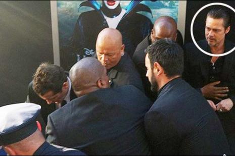 Brad Pitt‘e şok saldırı!