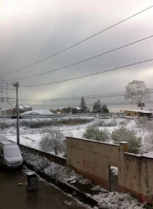 YOMRA` DA HER YER BEMBEYAZ!!!