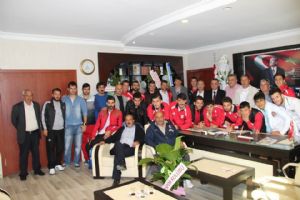 YOMRASPOR BAKANI ZYARET ETT